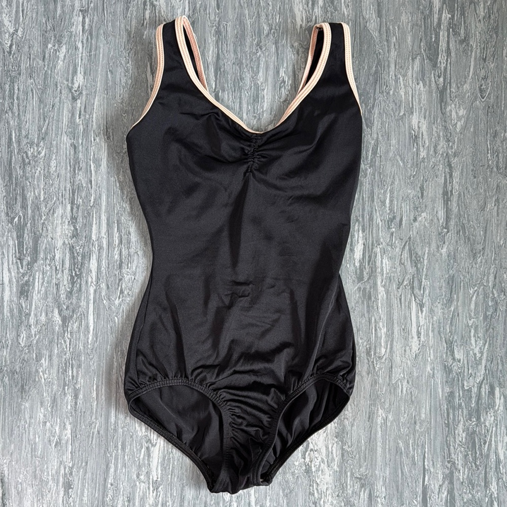❤️3/$30 Premiere Collection by Body Wrappers Black Leotard